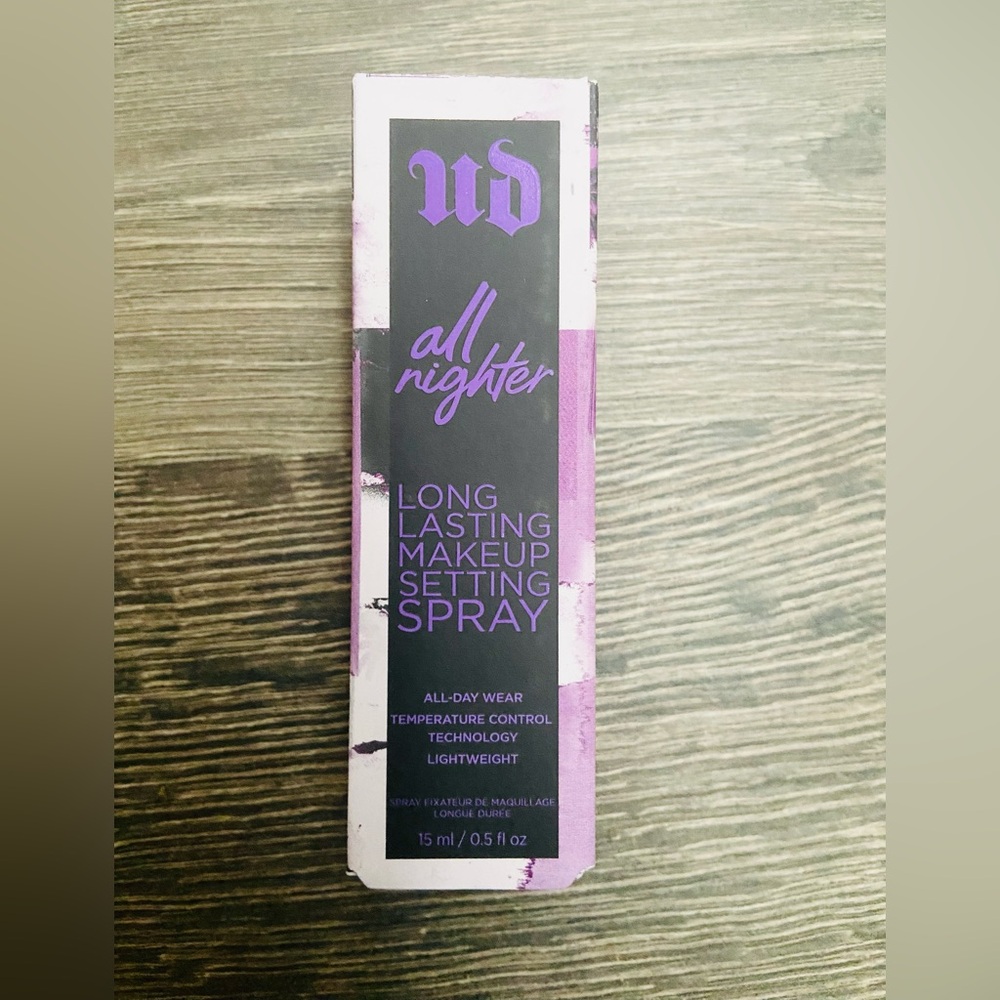 New Urban Decay All Nighter Makeup Setting Spray